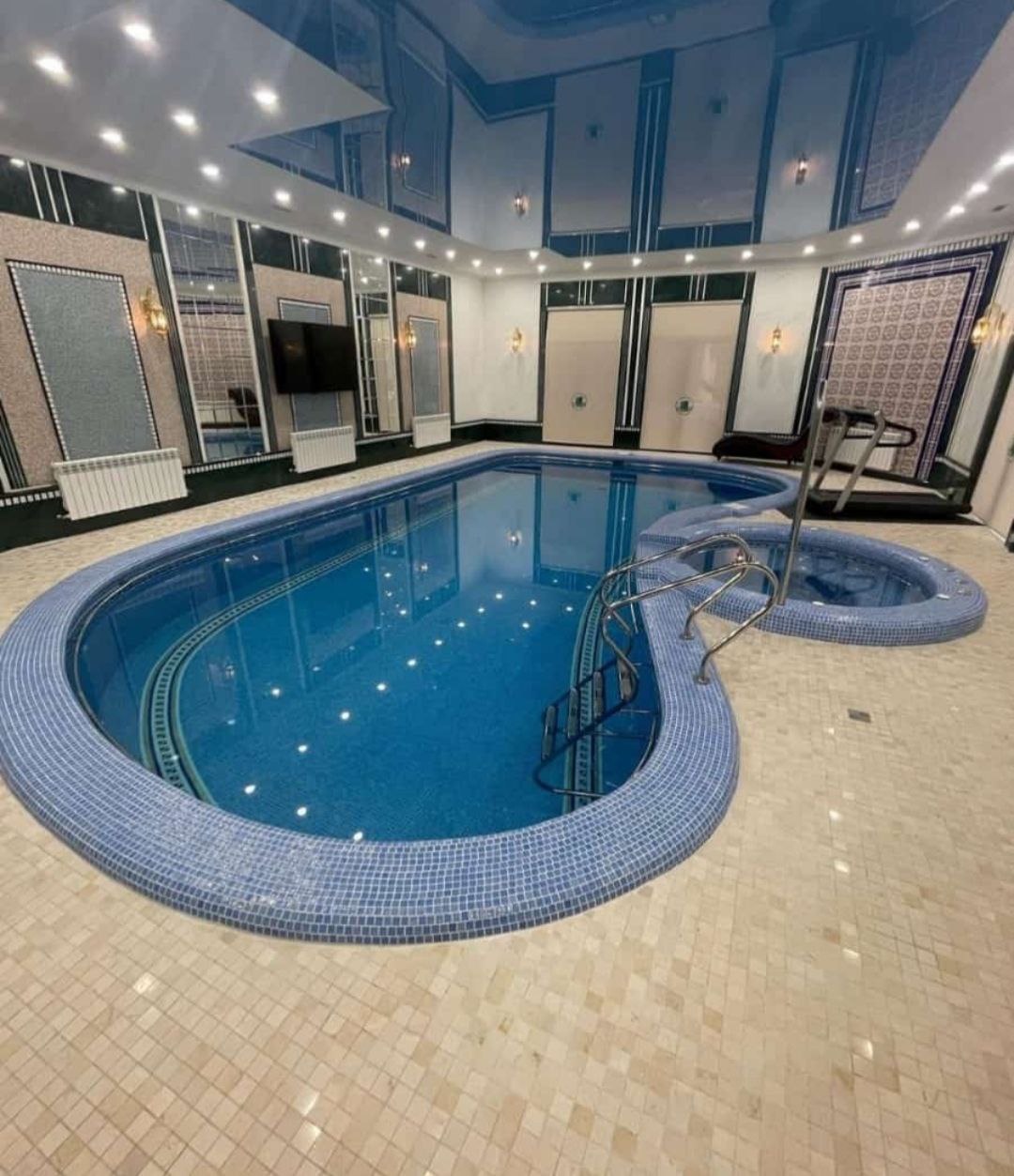 طرز ساخت استخر در عباس آباد