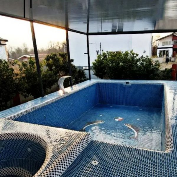 اجرای استخر در چالوس